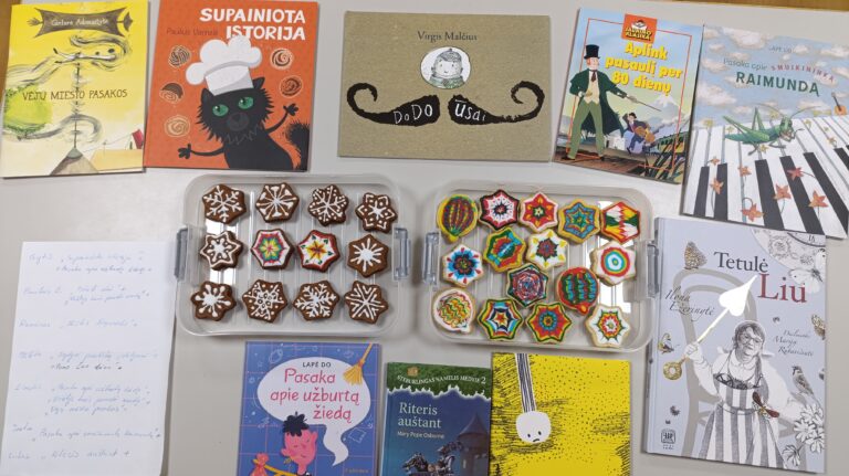 „Iškeisk perskaitytą knygą į dekoruotą sausainį“
